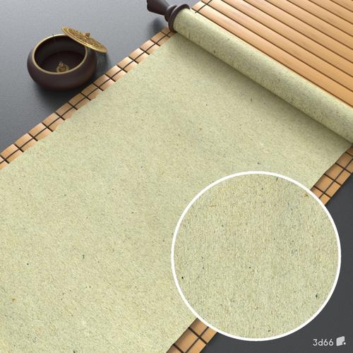 新中式米色哑光细腻纤维宣纸 纸制品 纸张 ens材质